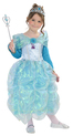 Costume da bambina Princess blue paradise taglia (98-104cm)