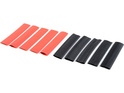 Corally Schrumpfschlauch 9,5mm rot + schwarz (5 + 5)