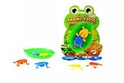 Gioco da tavolo in plastica delle rane che saltano