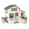 Smoby Hiška Life Friends House s kuhinjo razširljiv