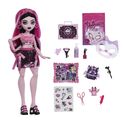 Mattel Monster High Puppe Self-Scare Secrets, DRACULAURA, JHK43