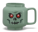 Cana din ceramica LEGO 530 ml - schelet verde