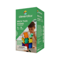 Cleverclixx Mágneses építőkészlet Brick Tiles Pack Intense – 16 db