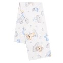 Flanelová plienka s potlačou New Baby koala modrá 70x80