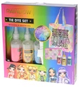 Bolsa de lona Rainbow High 25x30cm con kit de teñido anudado 3 colores