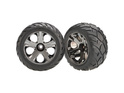 Traxxas kolo 2.8", disk All-Star čierny chróm, pneu anaconda (2)