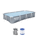 Bestway 561FV Pool Steel Pro Set, 366 x 201 x 66 cm, Filtration