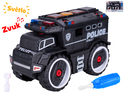 Auto della polizia avvitabile 24cm a batteria con luce e suono