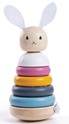 Bigjigs Baby Motorisierter Nistturm aus Holz, Hase