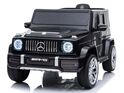 Elektrické autíčko Mercedes G63 12V, čierne, Jednomiestné sedadlo, Lítiová batéria