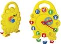 Reloj educativo encajable de plástico