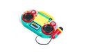 Hape Boombox rádio s mikrofónom Pixelz - so svetelnými a zvukovými efektmi