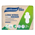 VUOKKOSET BIO Pads mit langen Flügeln (10 Stück)