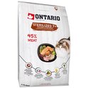 Füttern Sie Ontario Cat Sterilised 7+6,5kg