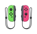 Joy-Con par v živo zeleni/neon roza