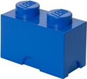 LEGO® úložný box 2 - modrá 125 x 250 x 180 mm