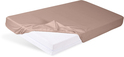 BABYMATEX Plachta napínacia Jersey 60x120cm svetlo hnedá