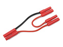 Cablu Y serial 4.0mm placat cu aur 14AWG 12cm