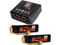 Spektrum Smart Powerstage G2 Air 4S 2200mAh IC3 2x, chargeur S250