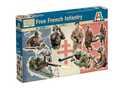 Figurine model 6189 - Război mondial - Infanterie franceză gratuită (1:72)