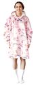 Cozy Noxxiez CH373 Stampa dolci - coperta con cappuccio per TV calda per teenager
