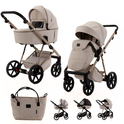 ADAMEX Kombikinderwagen Delta Natura Vanilla