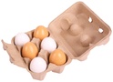 Bigjigs Toys Jajca v škatli 6 kos