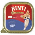 Barquette Rinti Gold Adult Mini poulet et oie 100g
