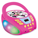 Lexibook Leuchtender Bluetooth-CD-Player Minnie Maus