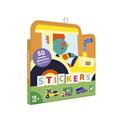 Janod Stickers Veľké samolepky Dopravné prostriedky 50 ks