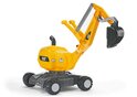 Rollytoys RollyDigger Pojízdný Otočný Bagr CAT žlutý