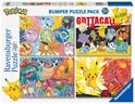 Pokemon Ravensburger 4x100 pezzi