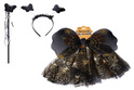 Set de carnaval - mariposa negra