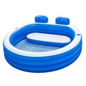 Bestway 54422 Семеен надуваем басейн с места за сядане 231 x 219 x 79 см