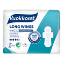 VUOKKOSET Vložky s krídelkami Long Wings (10 ks)