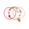 Souza Souza! - Bracelets Loiz flower pink - 3 pcs