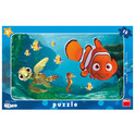 Dino Nemo a Korytnačka 15 doskové Puzzle