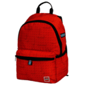 LEGO Brick Dots Red - zaino Colorblock