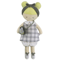 DeCuevas 20047 Plyšová bábika PIPO - 36 cm s  s kolískou
