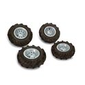 Rollytoys Pneumatici gonfiabili per trattori Farmtrac Premium - grigio