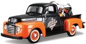Maisto - Harley-Davidson Custom, 1948 Ford F-1 Pick up + 1958 FLH Duo Glide, 1:24