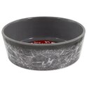 Dog Fantasy posuda s uzorkom mramorno siva 12,5 cm 300 ml