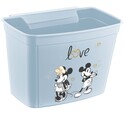 Boîte suspendue universelle pour table à langer "Mickey", bleu fumé