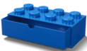 Scatola da tavolo LEGO® 8 con cassetto - blu