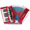 Bontempi drevený akordeón 17 klapiek 331730
