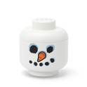Cap LEGO de depozitare (mini) - om de zăpadă