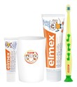 Elmex Dentifricio per bambini (50ml + 12ml) + spazzolino + bicchiere