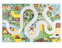 Janod Cross roads Teppich und Spielmatte für den Boden Auf dem Land 120 x 78 cm