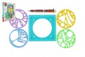 Inspiro règle + crayon 6 couleurs en plastique