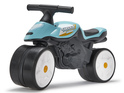 Falk Baby Moto Street Champion con ruedas de goma silenciosas - azul